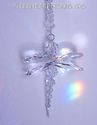 Dragonfly Rainbow Suncatcher m/w Swarovski Crystal