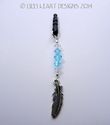  m/w Swarovski Smart Phone Jewel FEATHER Iphone Du