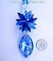 m/w Swarovski 38mm Sapphire AB Marquise Star Top S