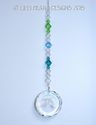 Crystal Double Dolphins Suncatcher w/Swarovski Oce