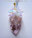 m/w Swarovski ROSALINE PINK Wild Heart AB Star Sun