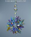 m/w Swarovski Rare Violet AB SUPER STAR Ornament S