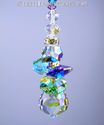  m/w Swarovski Rare Peacock Color AB Wings Angel S