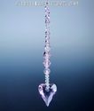 m/w Swarovski Rosaline Pink Wild Heart RARE Beads 