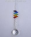 m/w 20mm Swarovski Ball with Heart Shaped Chakra S