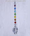 m/w Swarovski Grateful Dead Skull Suncatcher + Cha