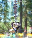 m/w Swarovski Rosaline Pink Wild Heart RARE Beads 