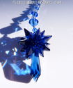 m/w Swarovski Icicle Cobalt Sapphire Blue Star Sun
