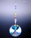 Starflower 45mm AB Sun Catcher m/w Swarovski Chakr