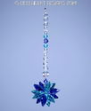 m/w Swarovski Crystal Rare Tanzanite + Aqua SunCat