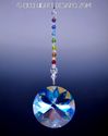 Starflower 45mm AB Sun Catcher m/w Swarovski Chakr