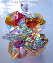 m/w Swarovski Crystal BIG AB 24mm Lily Octagon Sun