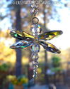 m/w Swarovski Crystal Aurora Borealis Dragonfly Su