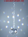 m/w Swarovski Crystal Clear LG Snowflake Ornament 