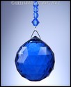 SWAROVSKI CRYSTAL SUNCATCHER 40mm DARK SAPPHIRE CO