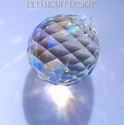 40mm SWAROVSKI CRYSTAL BALL 8558 PRISM Aurora Bore