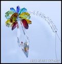 HUGE SWAROVSKI CRYSTAL 63mm CLEAR ICICLE SUNCATCHE