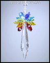 HUGE SWAROVSKI CRYSTAL 63mm CLEAR ICICLE SUNCATCHE