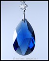 SWAROVSKI CRYSTAL SUNCATCHER 38mm DARK SAPPHIRE PE