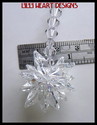 MINI SWAROVSKI CRYSTAL CLEAR SUN CATCHER SUNBURST 