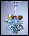 HUGE SWAROVSKI CRYSTAL Sunburst CLUSTER AB 20mm OC