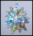 HUGE SWAROVSKI CRYSTAL Sunburst CLUSTER AB 20mm OC