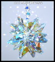 HUGE SWAROVSKI CRYSTAL Sunburst CLUSTER AB 20mm OC