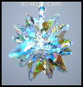 HUGE SWAROVSKI CRYSTAL Sunburst CLUSTER AB 20mm OC