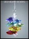 SWAROVSKI CRYSTAL Healing Chakra Colors Suncatcher