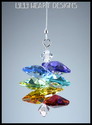 SWAROVSKI CRYSTAL Healing Chakra Colors Suncatcher