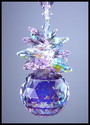 30mm SWAROVSKI CRYSTAL Aurora Borealis Roseline Ba