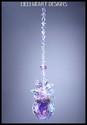 30mm SWAROVSKI CRYSTAL Aurora Borealis Roseline Ba