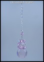 30mm SWAROVSKI CRYSTAL Aurora Borealis Roseline Ba