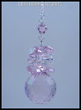 30mm SWAROVSKI CRYSTAL Aurora Borealis Roseline Ba