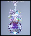 30mm SWAROVSKI CRYSTAL Aurora Borealis Roseline Ba