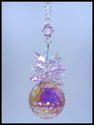 30mm SWAROVSKI CRYSTAL Aurora Borealis Roseline Ba