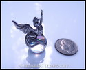 PEWTER AND SWAROVSKI CRYSTAL FAIRY With Star SUN C