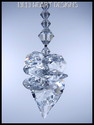 Swarovsk Crystal 27mm WILD HEART With Clear Octago