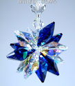 m/w Swarovski Crystal Aurora + Cobalt Blue Star Su