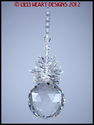m/w Swarovski Crystal 50mm Ball Huge Pineapple Sun