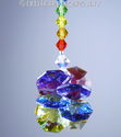 m/w Swarovski Crystal Double Rainbow Full Spectrum
