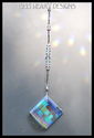 AB Square Crystal m/w Swarovski Crystal Strand Sun