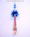 m/w Swarovski Icicle 100mm LONGEST AB Cobalt Blue 