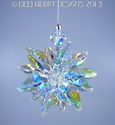 m/w Swarovski Crystal AURORA Tiny Car Charm Star S