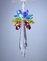 m/w Swarovski Big Icicle Chakra Sunburst Suncatche