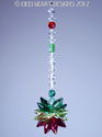 m/w Swarovsk Crystal Christmas Ornament SunCatcher