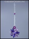 m/w Swarovski Crystal Pink, Purple, Fuchsia Burst 