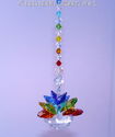 m/w Swarovski AB Rare Chakra Colors Lotus Blossom 