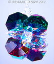 m/w Swarovski Crystal Christmas Colors AB Cluster 