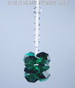 m/w Swarovski Crystal Emerald Green Octagons Star 